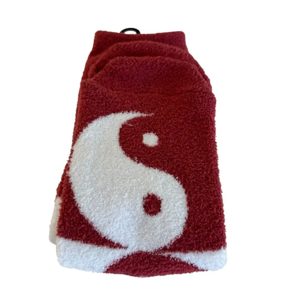 Yin Yang Warm Fuzzy Unisex Super Soft Socks.